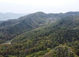 站在饭甑山看慈利新城区建设，生机勃勃发展不可限量啊