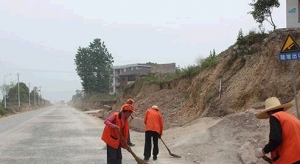 慈利县城新区干线公路建设稳步发展