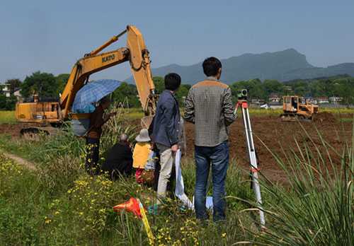 慈利县首个旱改水项目正式开工建设