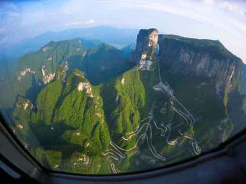 张家界天门山景区推出“空中旅行”特色项目